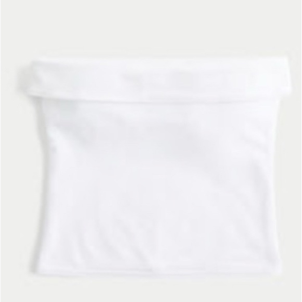 Hollister White Taylor Tube Top